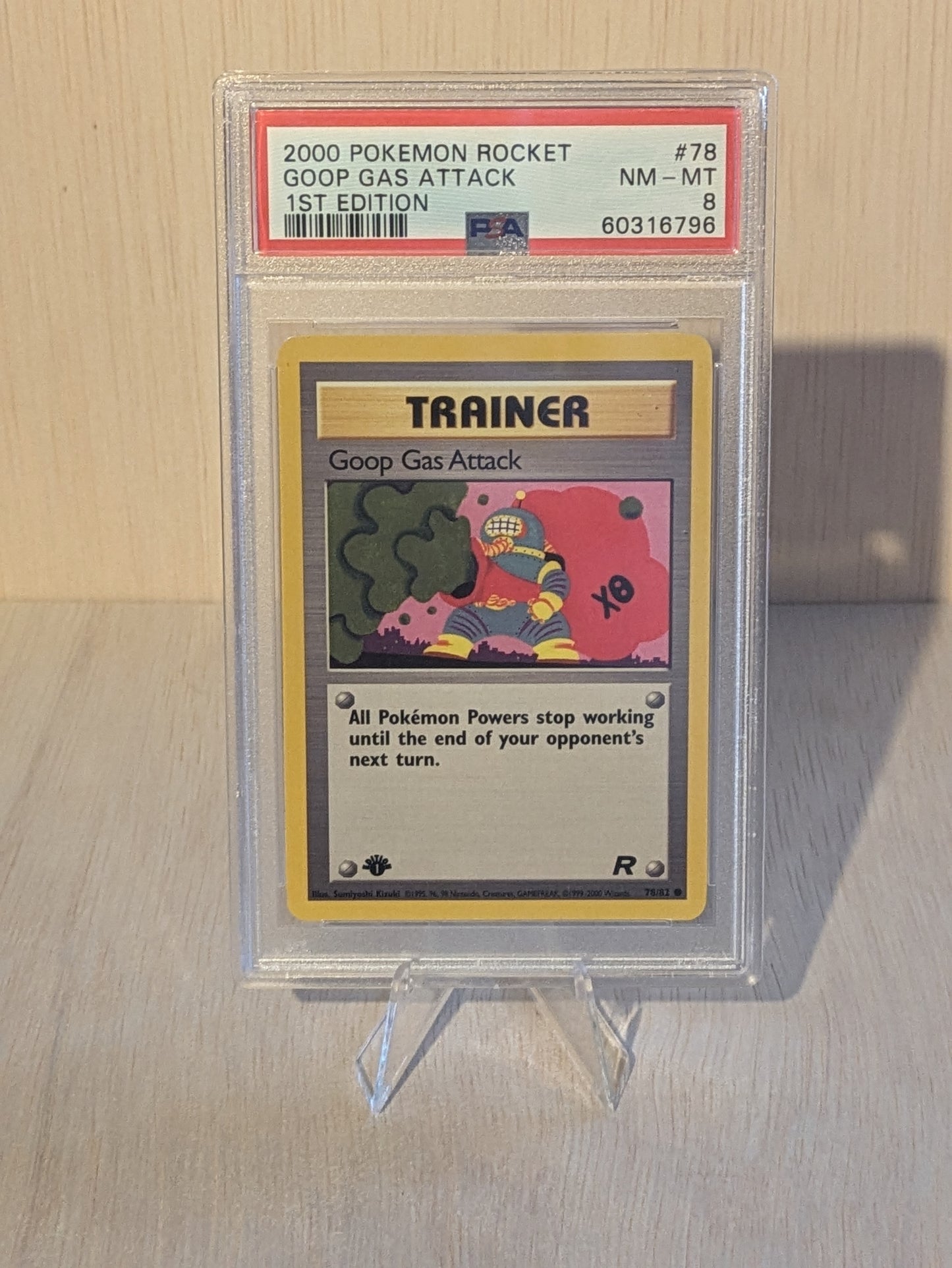 Goop Gas Attack [1st Edition] #78 Pokemon Team Rocket