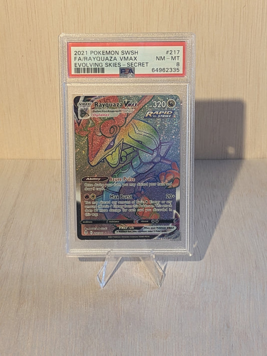 Rayquaza VMAX #217 Pokemon Evolving Skies