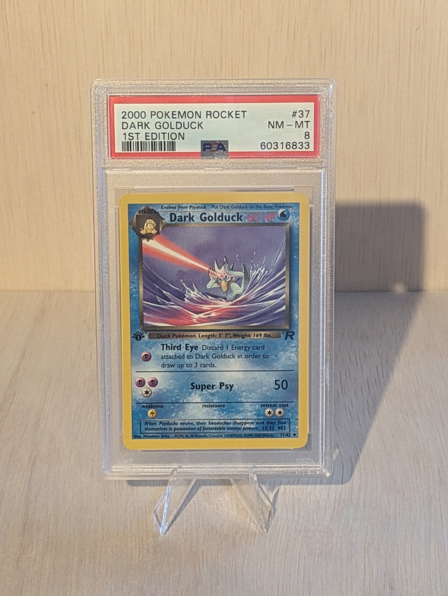Dark Golduck [1st Edition] #37 Pokemon Team Rocket